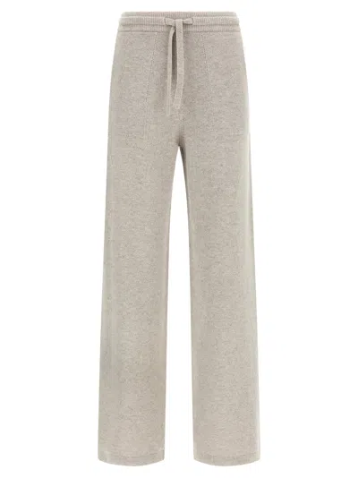 S Max Mara Pietra Wool And Cashmere Straight Pants In Neutral