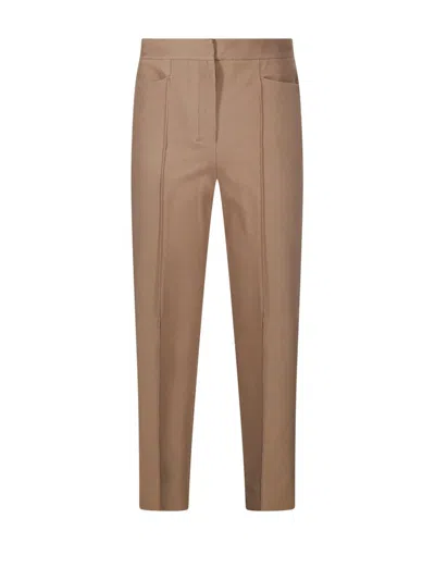 's Max Mara Zemira Cropped Trousers In Beige