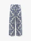 S Max Mara Merano Cotton Trouser With Floral Print