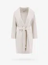 's Max Mara Messi Virgin Wool Coat In Grey