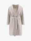 's Max Mara Messi Virgin Wool Coat In Gray