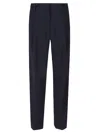 S Max Mara Black Michela Trousers In Blue