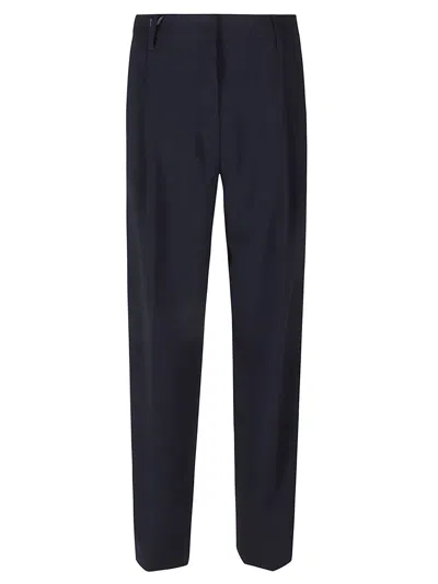 S Max Mara Black Michela Trousers In Blue