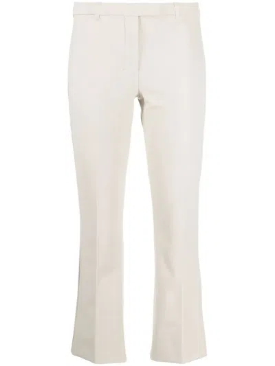 's Max Mara Mid-rise Cropped Trousers In Neutrals