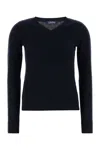 's Max Mara Midnight Blue Wool Idoneo Sweater In Black