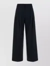 's Max Mara Midnight Wool Nichols Palazzo Pant