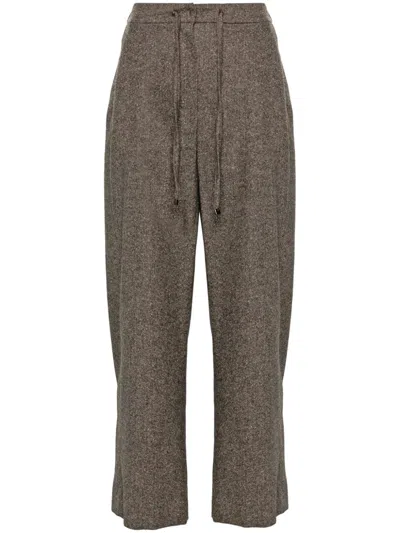 's Max Mara Mina Trousers In Brown