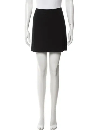 Pre-owned 's Max Mara Mini Skirt In Black