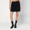 's Max Mara Mini Skirt In Midnight Blue Wool