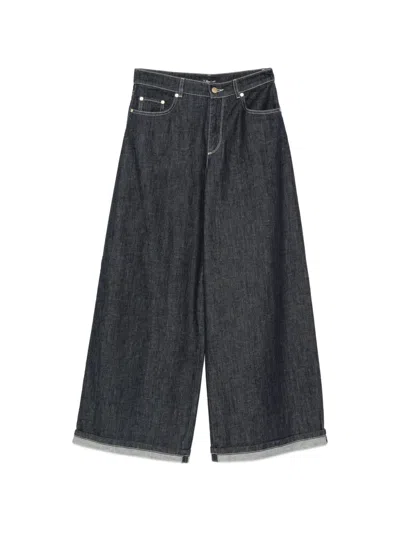 's Max Mara Mocchio Wide-leg Jeans In Black