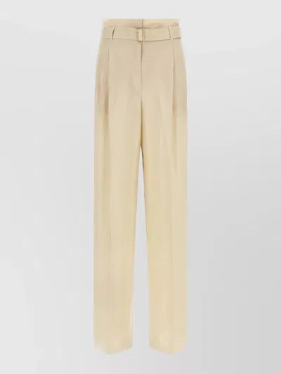 S Max Mara Mstmateria Tailored Pants High Waist Design In Multi