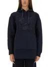 S Max Mara "musa" Sweatshirt In Blue