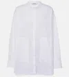 S Max Mara Nanda Cotton Shirt In White