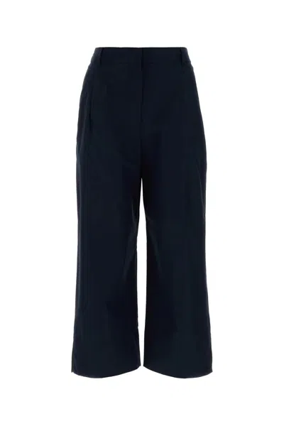'S MAX MARA NAVY BLUE COTTON GATTI PANT