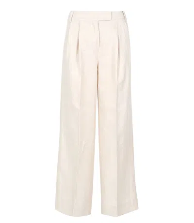 S Max Mara Trousers Natural In Neutral