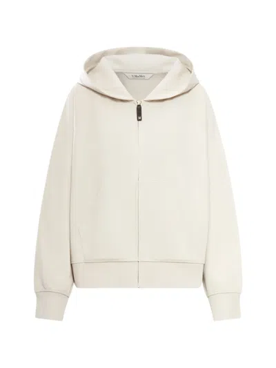 S Max Mara 후드 집업 In Neutral