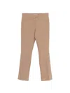 S Max Mara 벨트 루프 팬츠 In Neutral