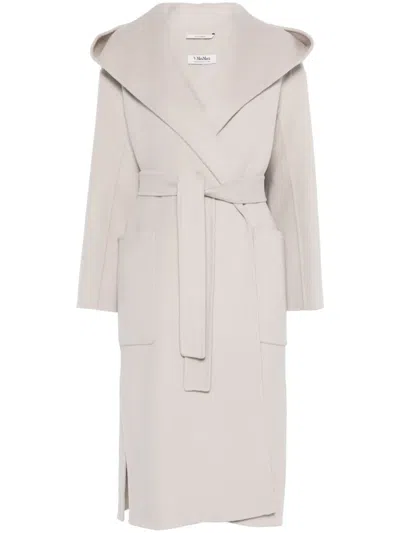 S Max Mara Nicolo Coat In 灰色