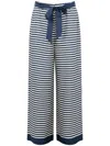 's Max Mara Pantalone In Seta Stampata Con Cintura In Beige