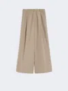 S Max Mara Pleat-detail Trousers In Brown