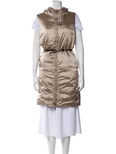 Pre-owned 's Max Mara Nylon Vest In Neutrals