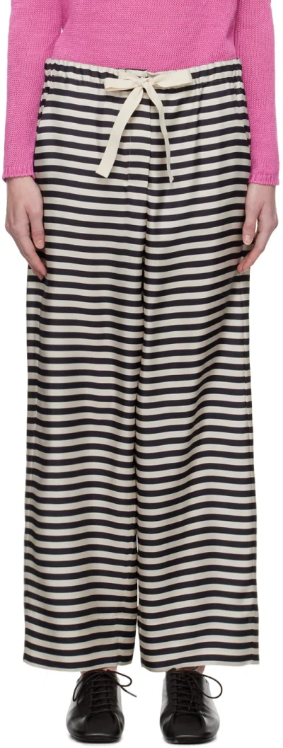 's Max Mara Woman Pants Black Size 16 Silk