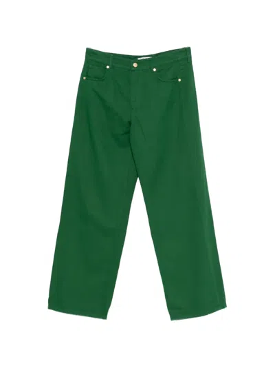 's Max Mara Onorata Straight Trousers In Green