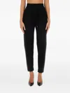 's Max Mara Opera Drawstring Trousers In Black