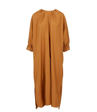 S Max Mara Dresses Camel In Orange