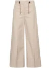S Max Mara Ottavo Wide-leg Trousers In Neutrals