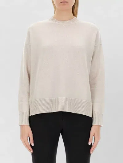 S Max Mara Oversized Wool Cashmere Jumper In White