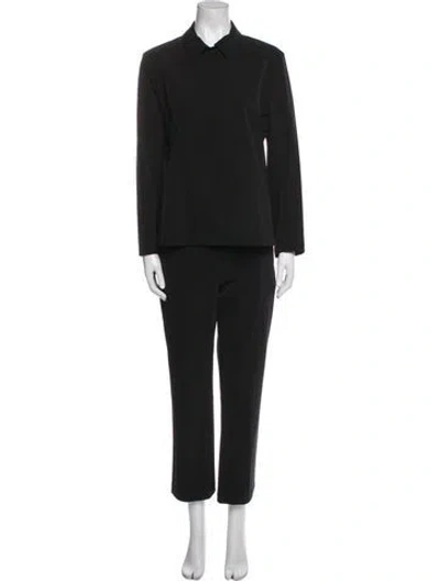 Pre-owned S Max Mara Pant Set In Black