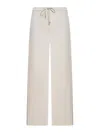 's Max Mara Drawstring Cropped Trousers In Light Beige