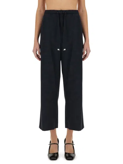 'S MAX MARA PANTALONE ARGENTA