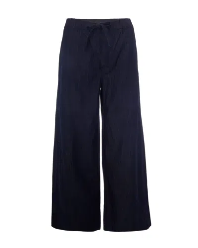 's Max Mara Pantalone Jour In Denim Blu Notte Scuro In Black