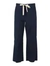 S Max Mara Pantalone Lungo Argento In Blue