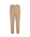 S Max Mara Beige Zemira Trousers In 027