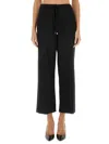 's Max Mara Floria Wool Blend Flannel Straight Pants