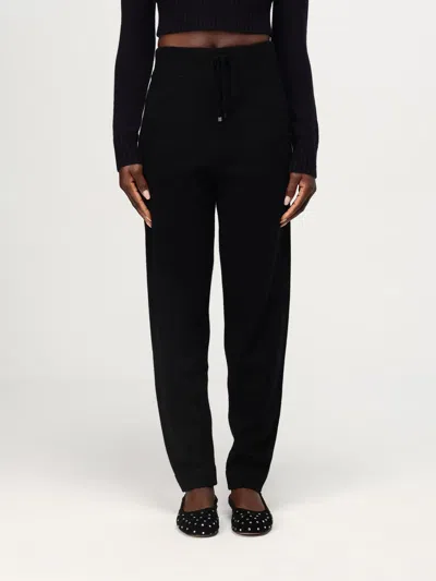 S MAX MARA PANTS 'S MAX MARA WOMAN COLOR BLACK,F98606002