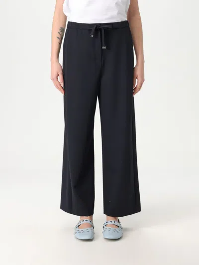 'S MAX MARA PANTS 'S MAX MARA WOMAN COLOR BLUE,G63121009