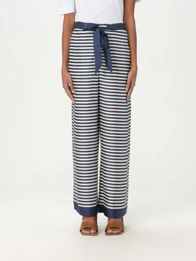 'S MAX MARA PANTS 'S MAX MARA WOMAN COLOR BLUE,G62968009