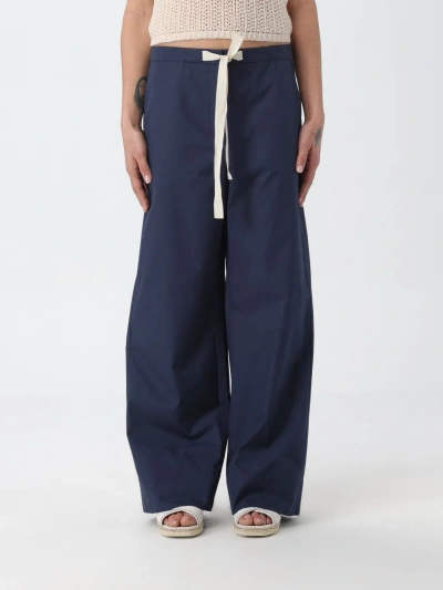S MAX MARA PANTS 'S MAX MARA WOMAN COLOR BLUE,402424009