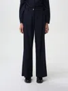S Max Mara Pants ' Woman Color Blue In Blau