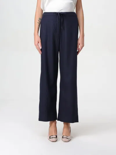 's Max Mara Pants  Woman Color Blue In Blau