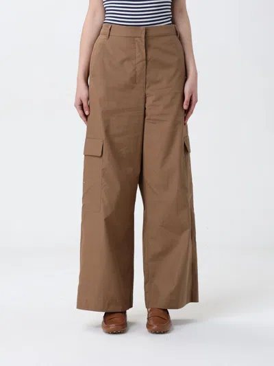 S MAX MARA PANTS 'S MAX MARA WOMAN COLOR CAMEL,G70970042