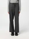 's Max Mara Pants  Woman Color Charcoal
