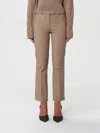 's Max Mara Pants  Woman Color Dove Grey In Taubengrau