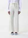 's Max Mara Pants  Woman Color Ecru