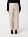 's Max Mara S Max Mara Argento Poplin Drawstring Trousers In Ice