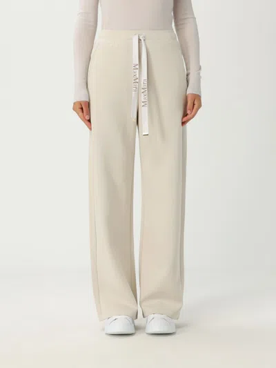 's Max Mara Pants  Woman Color White